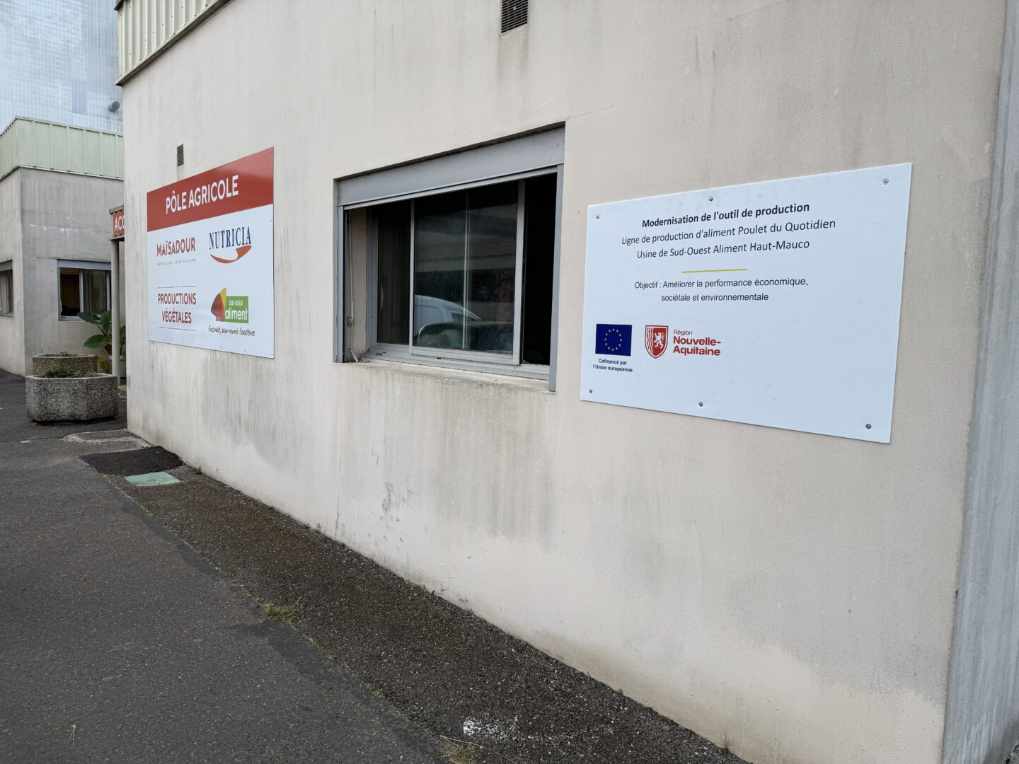 Affichage Financement